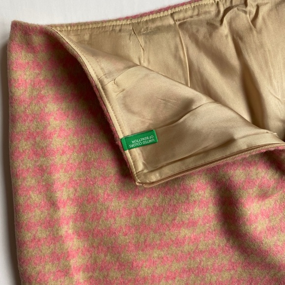 Wool United Colours of Benetton mini skirt - Picture 2 of 5